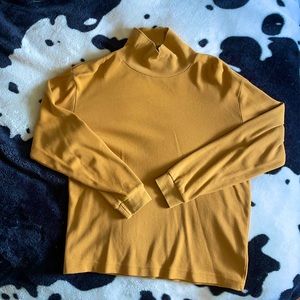 Mustard Yellow/Orange Turtleneck